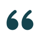 Quotation marks icon in teal representing testimonials or patient reviews for Hamilton Dental